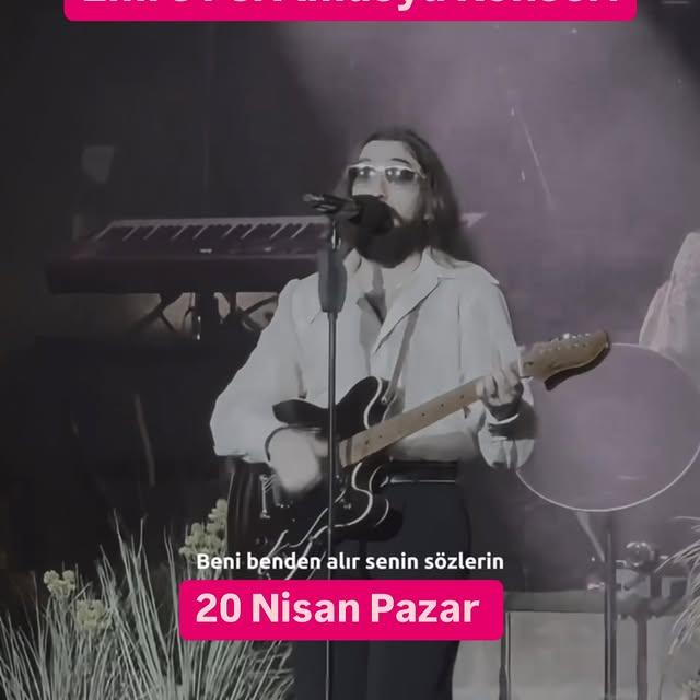 Emre Fel, Amasya'da Konser Verecek