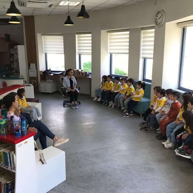 Aydın Çocuk ve Gençlik Kütüphanesi, İstiklal Anaokulu Öğrencileriyle Kitapla Buluştu