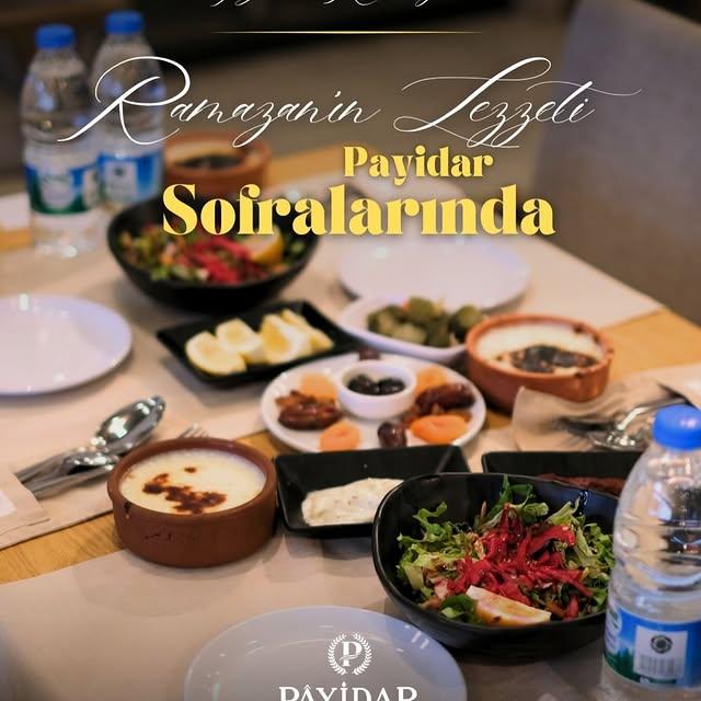 Payidar Restaurant, Amasya'da Ramazan İftarında Misafirlerini Bekliyor