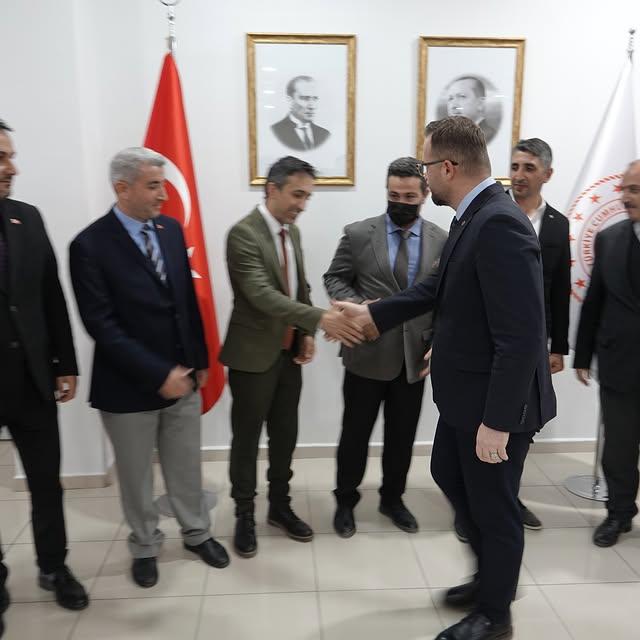 Yener Oba, Malatya İl Kültür ve Turizm Müdürlüğü Personeli ile Bayramlaştı