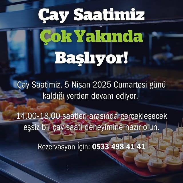 DoubleTree by Hilton Trabzon'da Çay Saati Etkinliği Başlıyor
