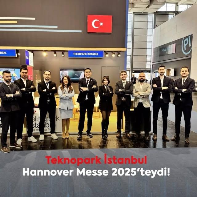 Teknopark İstanbul Girişimcileri, Hannover Messe 2025'te Türkiye'nin Teknolojini Temsil Etti
