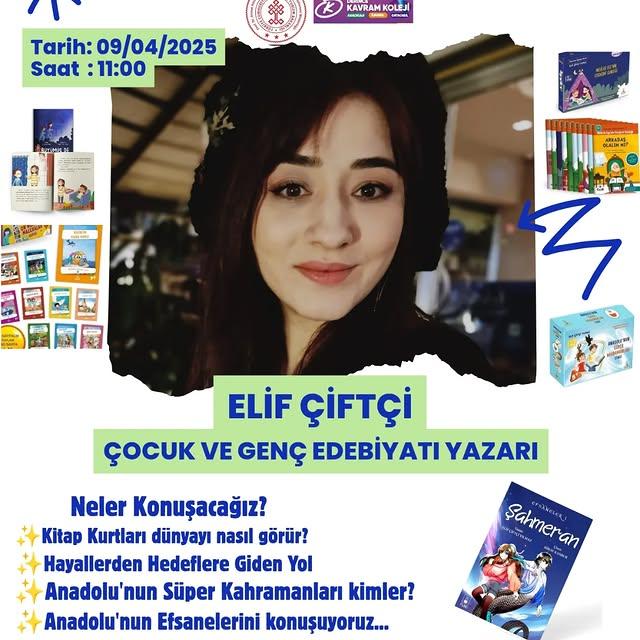 Elif Çiftçi, Derince Kavram Koleji'nde Öğrencilerle Buluşacak
