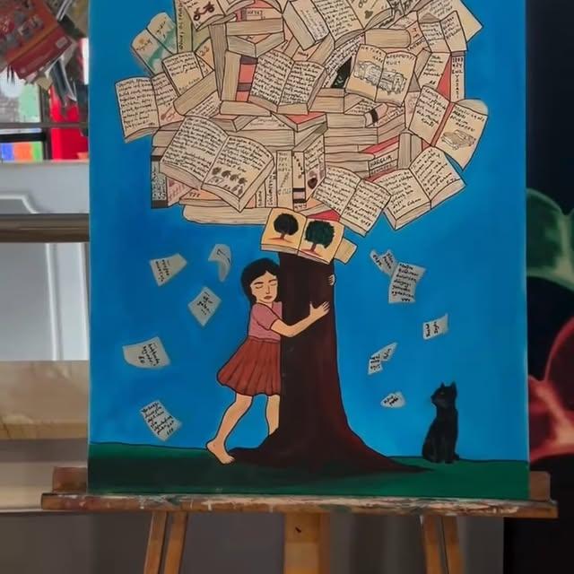 Keşan'da Tuvaldeki Kitap Sergisi, Kütüphane Haftası Coşkusunu Artırdı