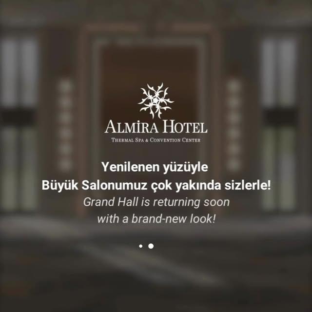 Almira Oteli, Grand Hall'da Yenileme Çalışmalarını Tamamlıyor