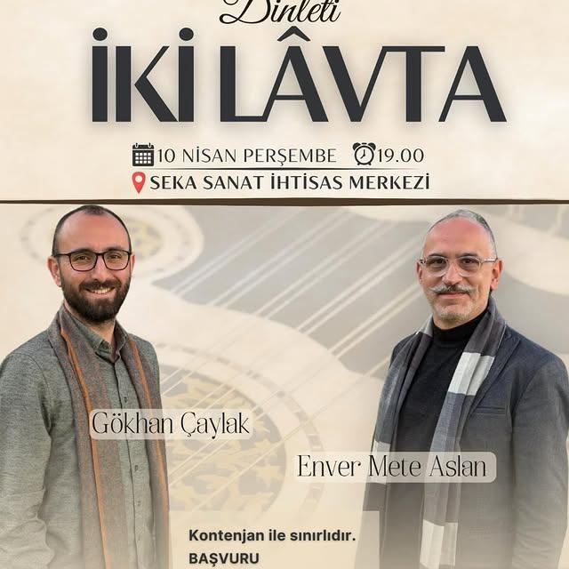 SEKA Sanat İhtisas Merkezi'nde Lavta Dinletisiyle Doğa, Renk ve Müzik Buluşması