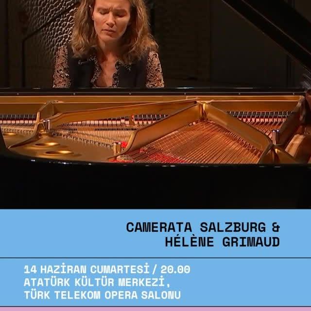 Hélène Grimaud ve Camerata Salzburg, Türk Telekom Opera Salonunda Brahms Konseri Veriyor