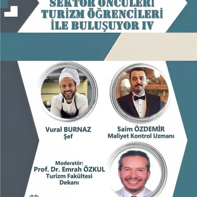 Kocaeli Üniversitesi Turizm Fakültesi, Sektör Öncülerini Öğrencileriyle Buluşturacak
