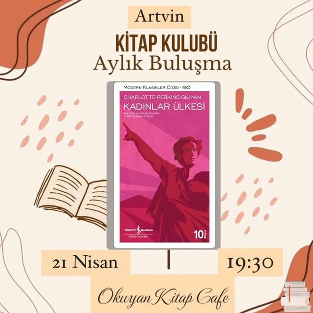 Artvin Kitap Kulübü, 21 Nisan'da 