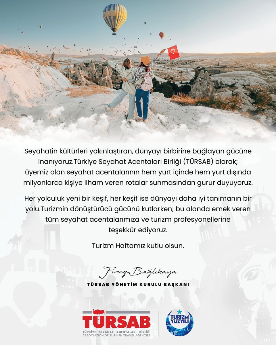 TÜRSAB, Seyahat Sektörünün Kültürel Köprü Oluşturma Rolünü Vurguladı