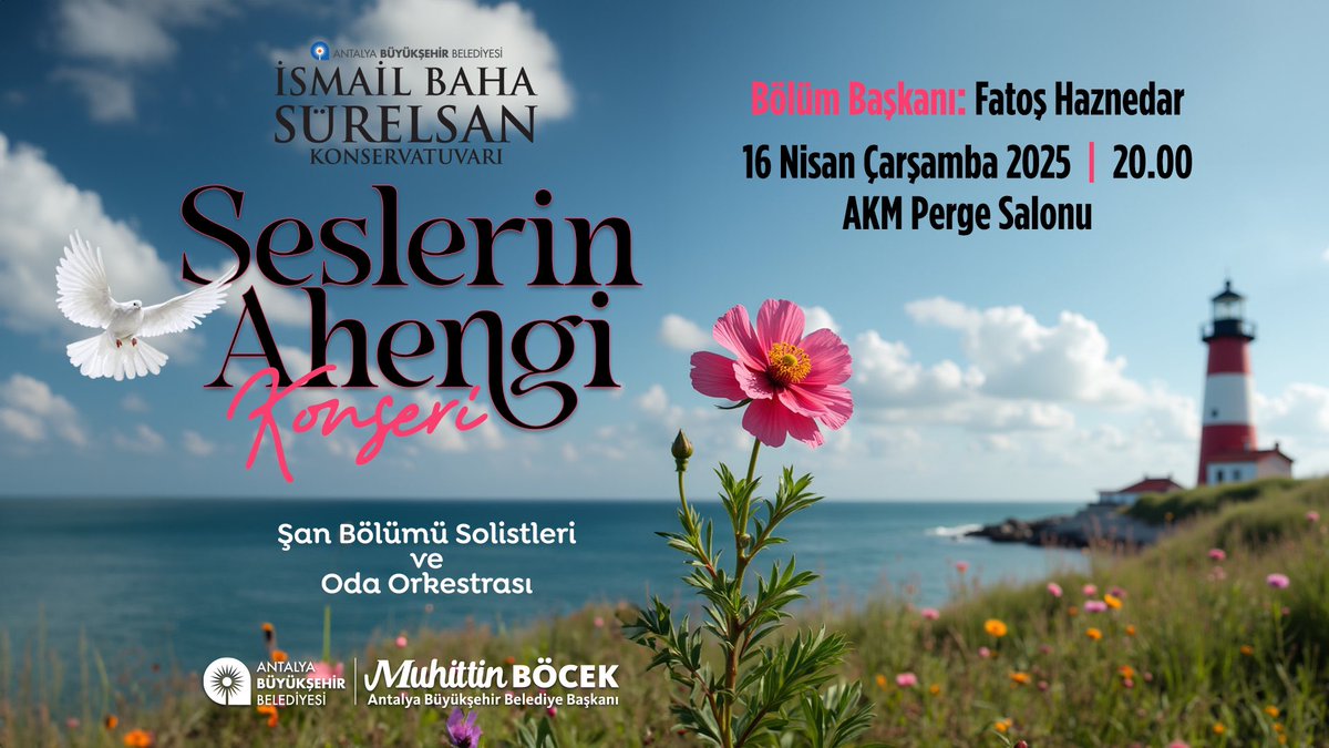 Antalya İsmail Baha Sürelsan Konservatuvarı’ndan Akşam Yürüyüşü