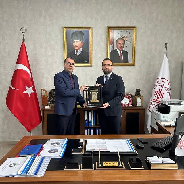 Mormaş Mobilya Yetkilisi Malatya'da İl Kültür ve Turizm Müdürünü Ziyaret Etti