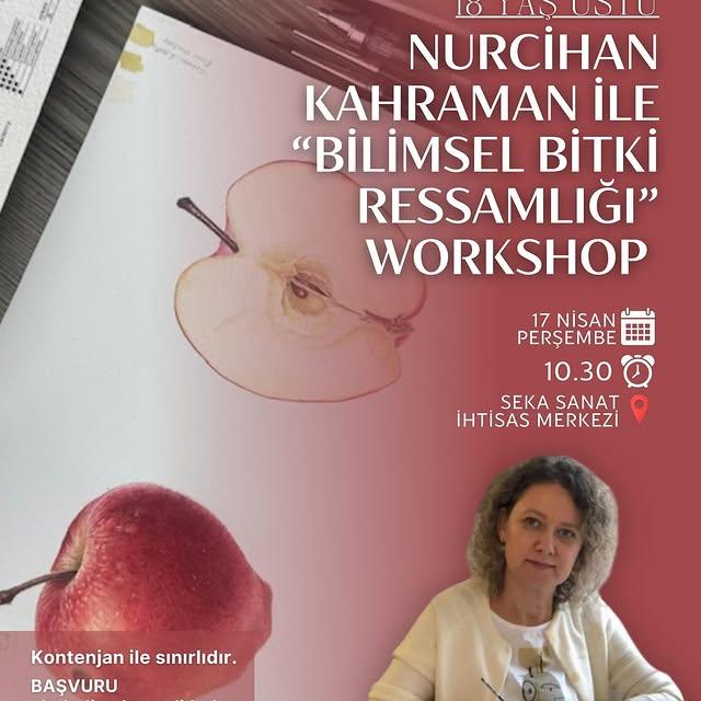 Kocaeli Belediyesi, Bitki Ressamlığı Atölyesi Düzenleyecek