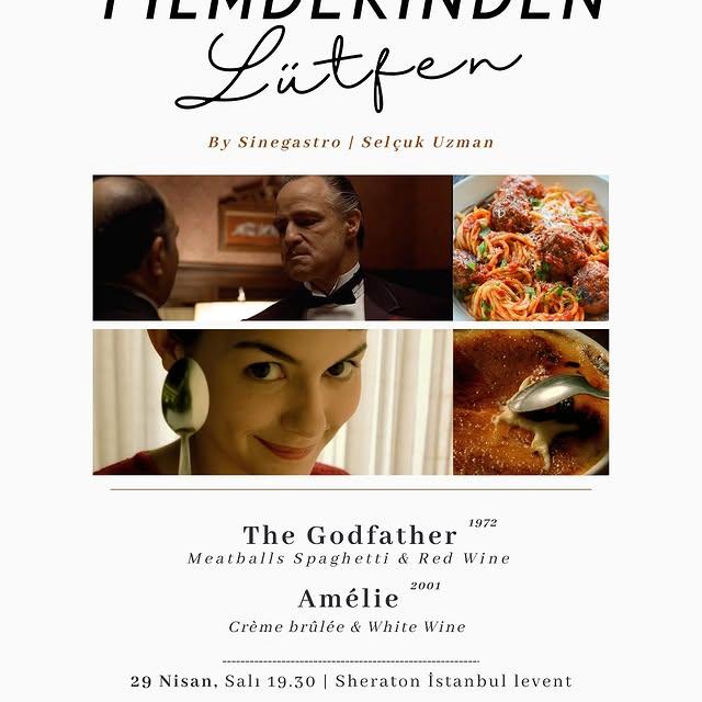 İstanbul'da Sinema ve Gastronominin Buluşma Noktası: 