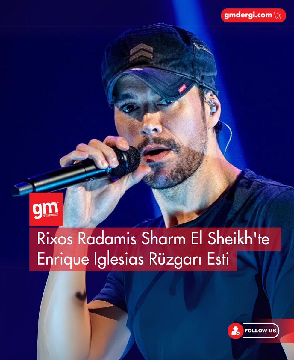 Enrique Iglesias, Rixos Radamis Sharm El Sheikh'te Hayranlarıyla Buluştu