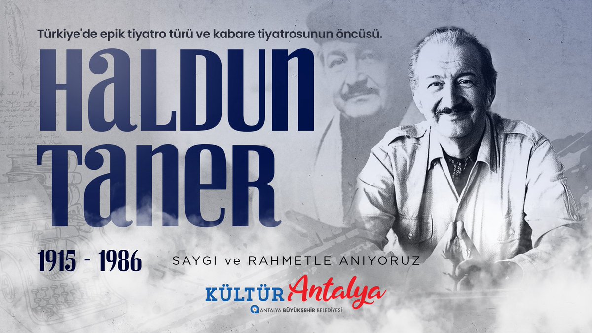 Haldun Taner, Edebiyat ve Tiyatroya Verdiği Katkılarla Anılıyor