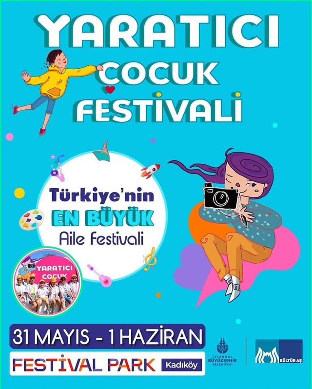 Kadıköy Festival Park, Yaratıcı Çocuk Festivali'ne Ev Sahipliği Yapacak