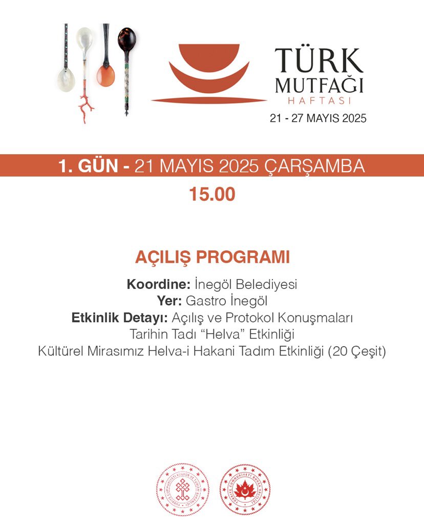 Bursa'da Türk Mutfağı Haftası Etkinlikleri Başladı