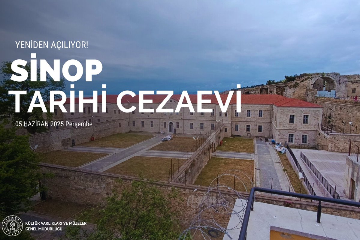 Sinop Tarihi Cezaevi 5 Haziran'da Ziyarete Açılıyor