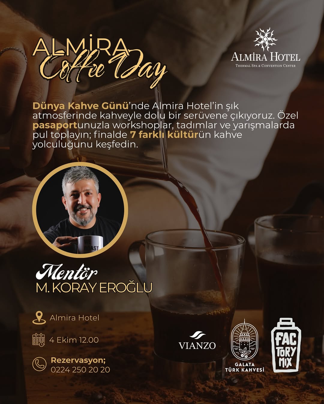 Almira Hotel'de Kahve Tutkusu 