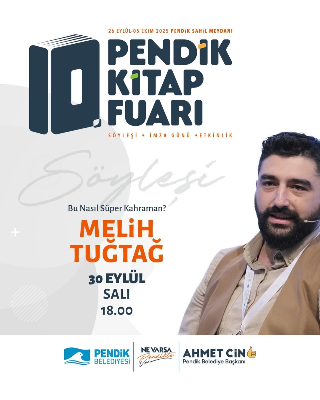 Pendik'te Edebiyat Rüzgarları Esecek: 10. Kitap Fuarı 30 Eylül'de Başlıyor