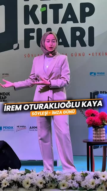 Pendik 10. Kitap Fuarı'nda İrem Otraklıoğlu Kaya Okuyucularla Buluştu