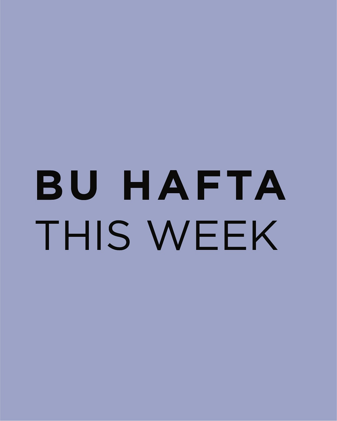 İstanbul Modern'de Sanat Dolu Bir Hafta: 30 Eylül - 5 Ekim Etkinlikleri
