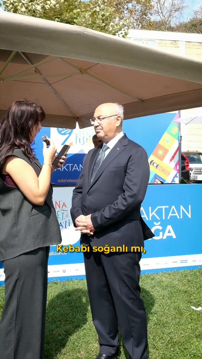 Adana Valisi Köşger, Lezzet Festivali'nde Adana Kebabının İnceliklerini Paylaştı