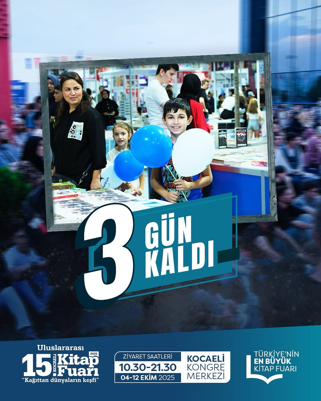 15. Uluslararası Kocaeli Kitap Fuarı Kapılarını Açmaya Hazırlanıyor