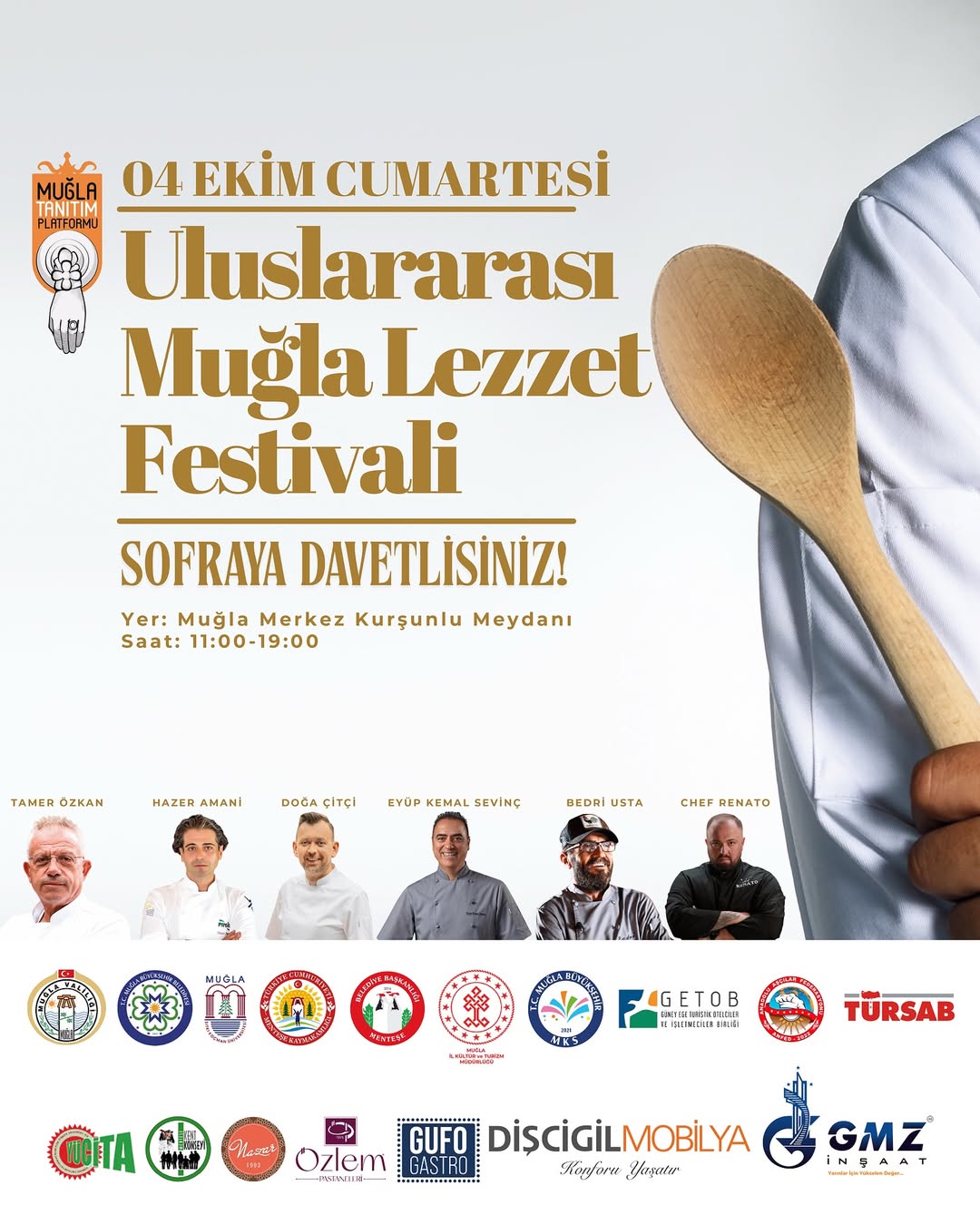 Uluslararası Muğla Lezzet Festivali 4 Ekim'de Başlıyor
