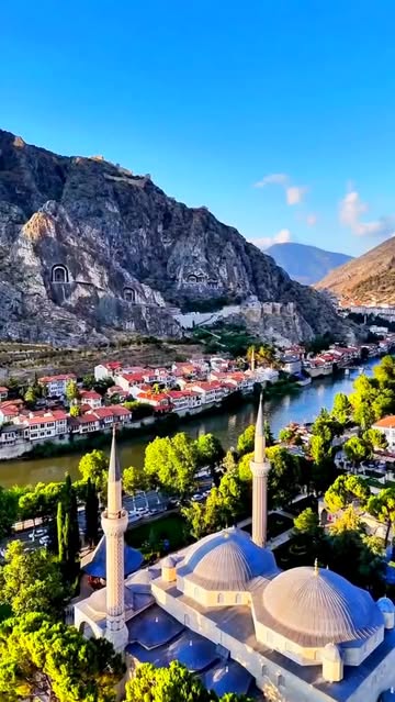 Amasya'nın Tarihi Dokusu ve Doğal Güzellikleri Ziyaretçileri Bekliyor