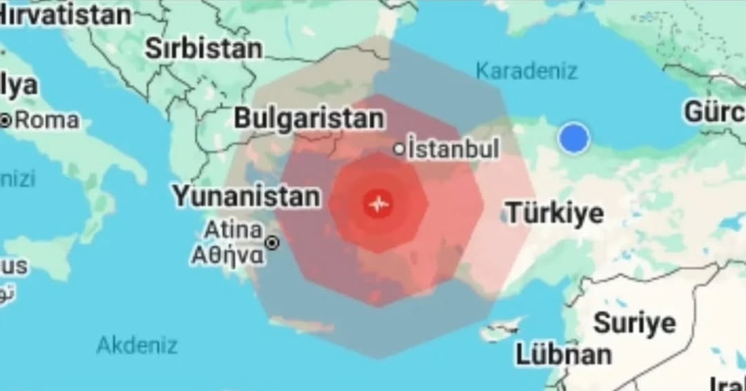 Tekirdağ'da 5.0 Büyüklüğünde Deprem: İstanbul'da Hissedildi