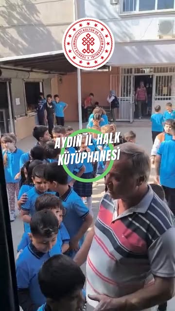 Aydın'da Gezici Kütüphane, Tepecik'te Öğrencilerle Buluştu