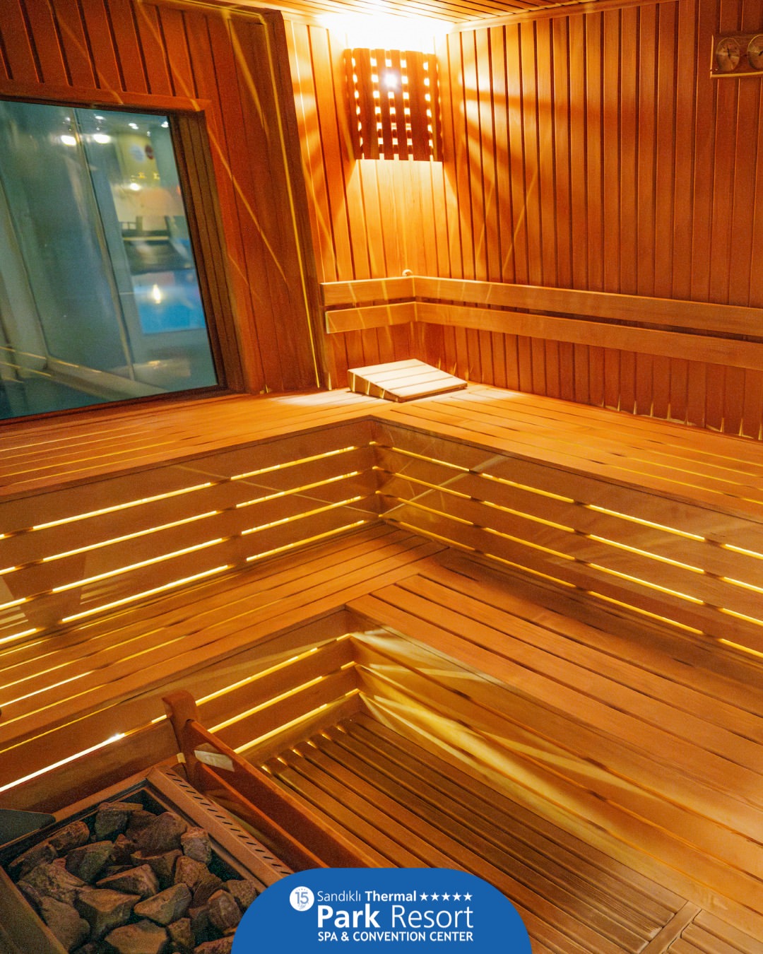 Sandıklı Termal Park'ta Sauna ile Stres Atma ve Zihinsel Dinlenme İmkanı