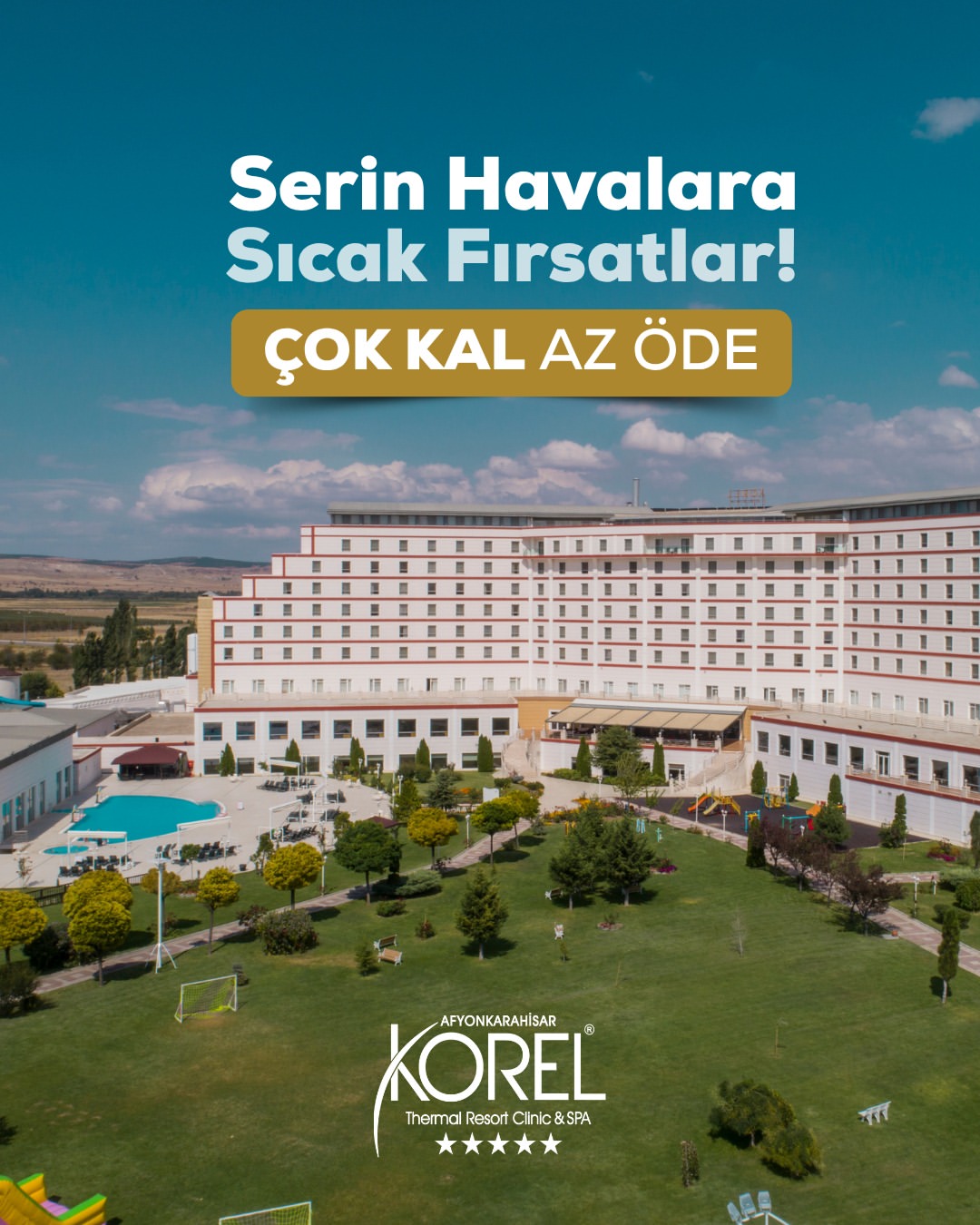 Korel Thermal Resort Clinic & Spa'da Erken Rezervasyon Dönemi Başladı