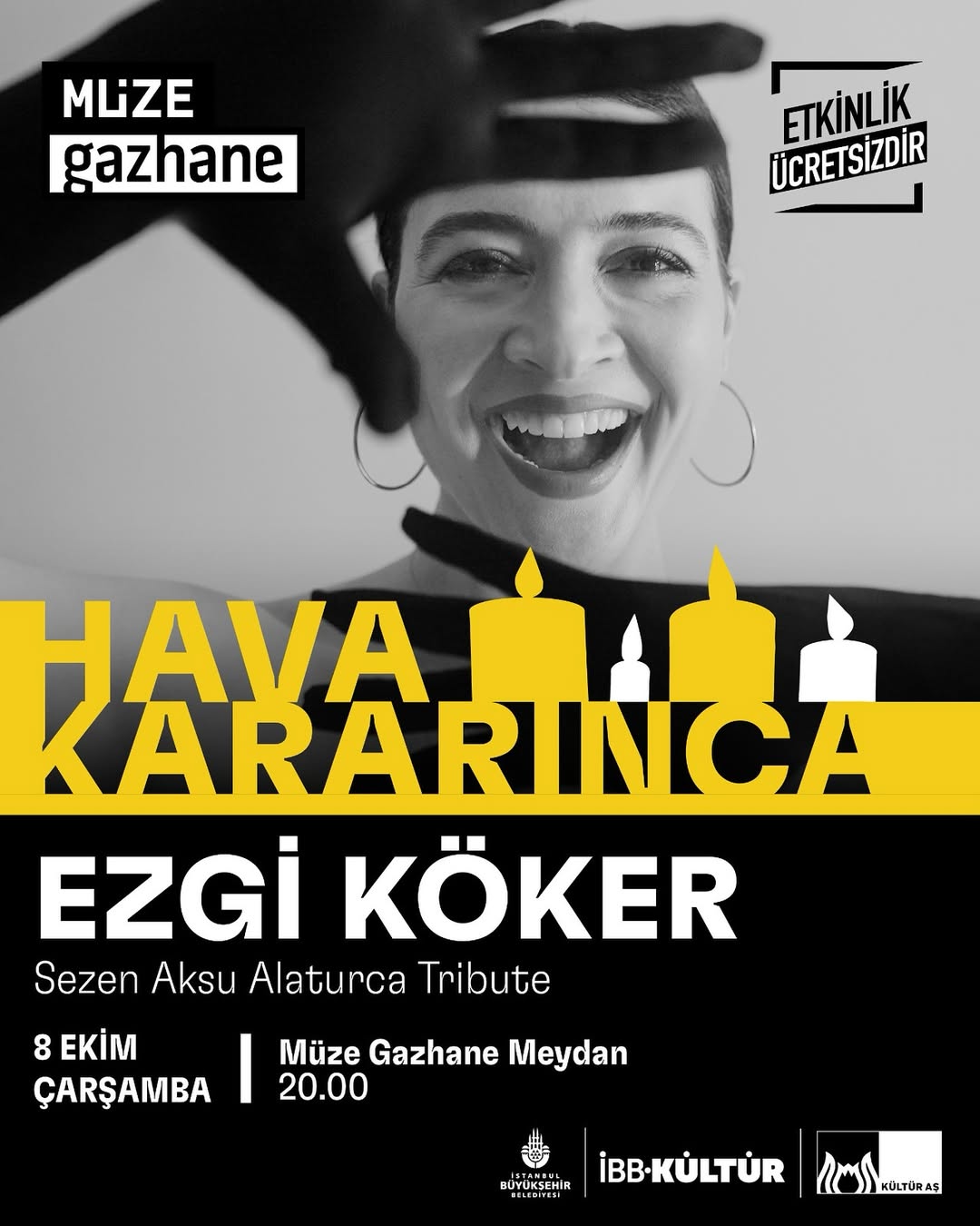 Ezgi Köker, Müze Gazhane'de Sezen Aksu'nun Şarkılarını Alaturka Yorumlayacak