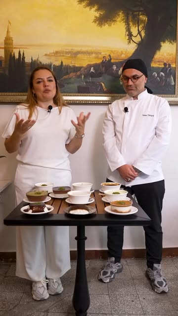 Kıztaşı Muhallebicisi Ustaları, İstanbul Kültür Yolu Festivali'nde Kazandibi Yapımını Sergiledi