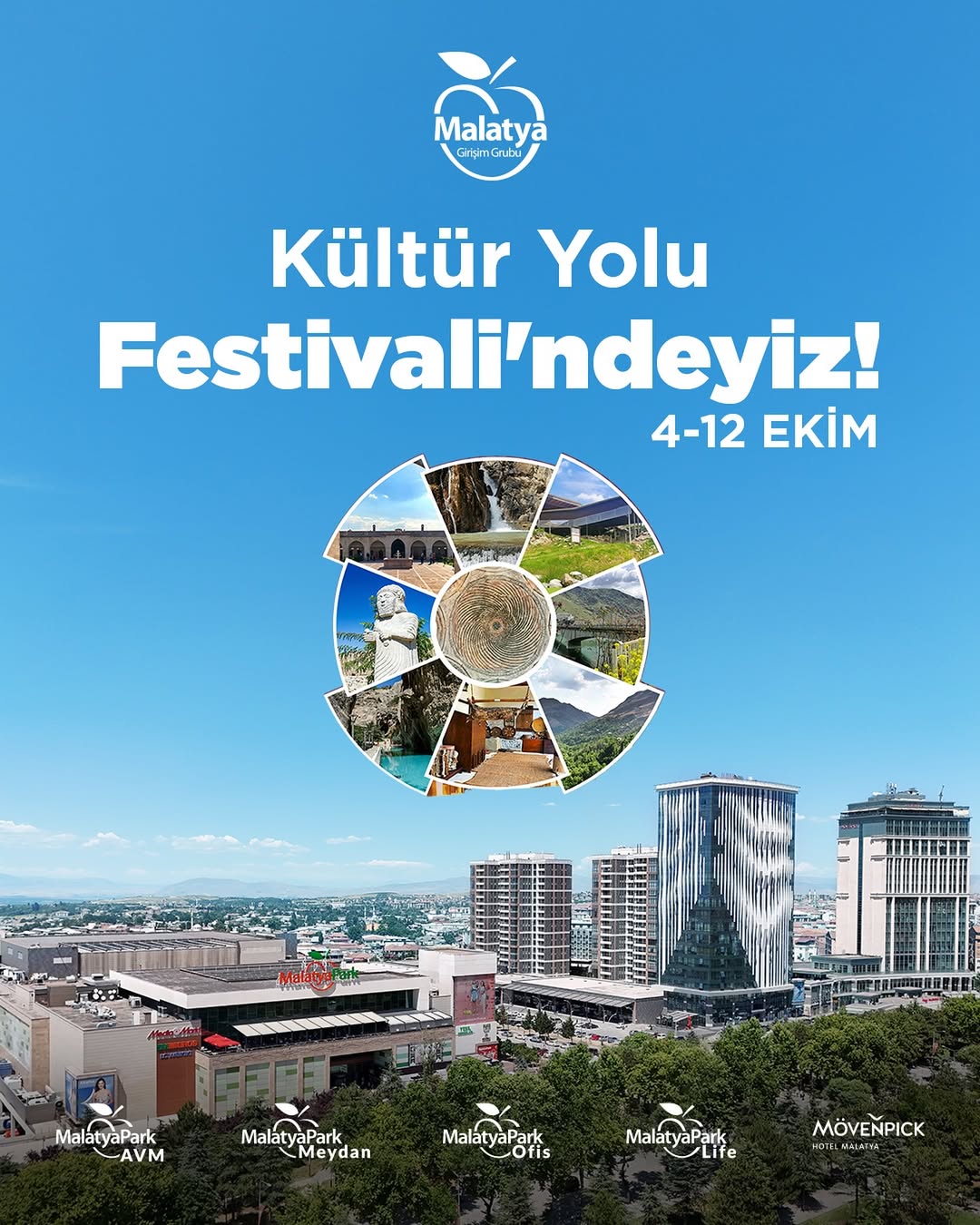 Kültür Yolu Festivali'ne Mövenpick Hotel Malatya Ev Sahipliği Yapacak