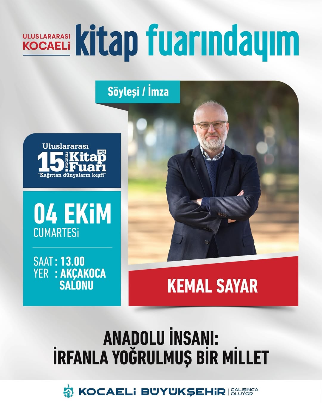 15. Uluslararası Kocaeli Kitap Fuarı, Kitapseverlerle Buluşmaya Hazırlanıyor