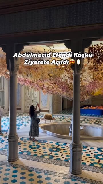 Abdülmecid Efendi Köşkü'nde 
