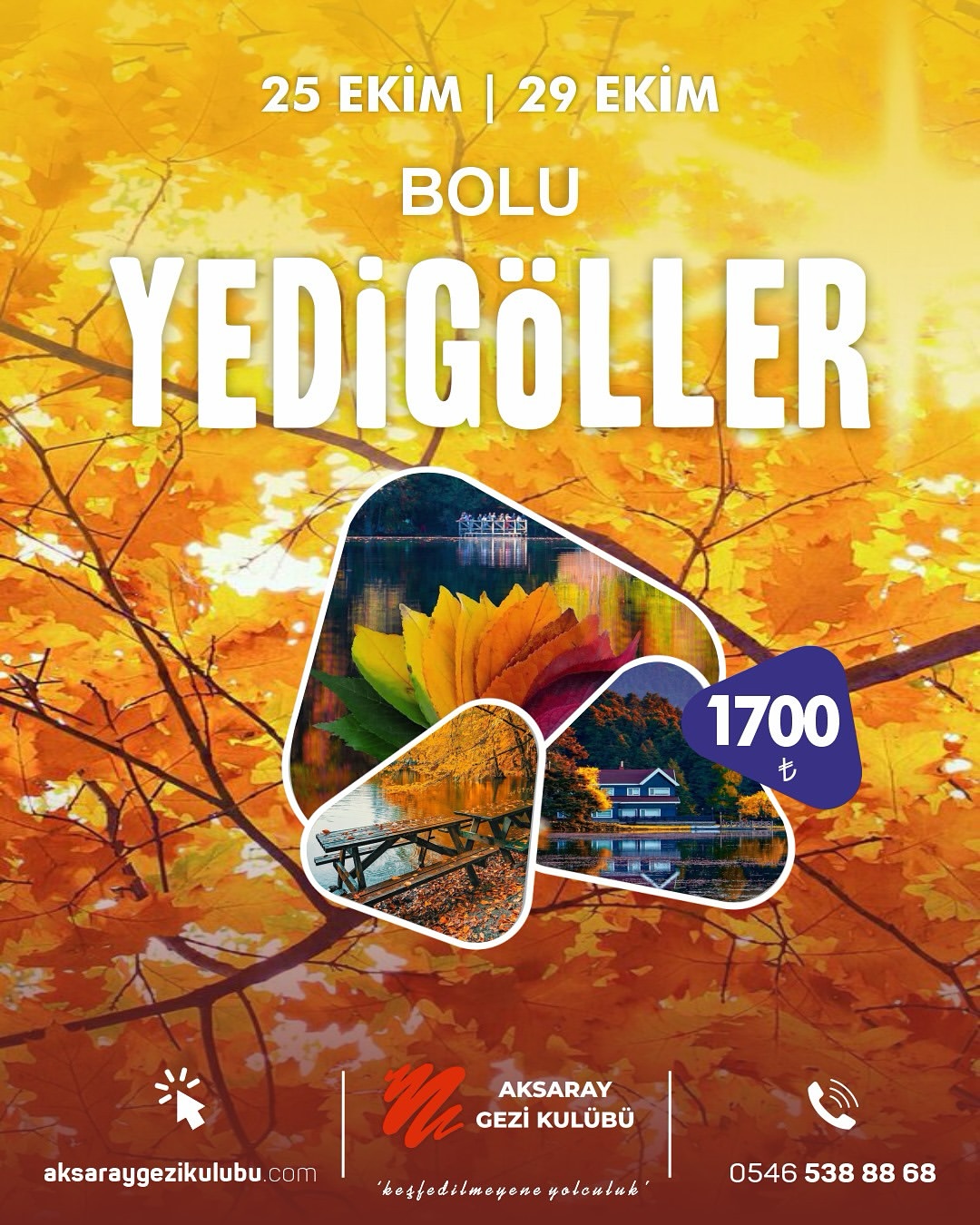 Aksaray Gezi Kulübü'nden Bolu Yedigöller Turu