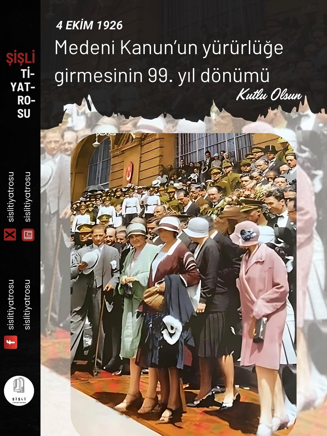 Türk Medeni Kanunu'nun Kabulünün 99. Yılı