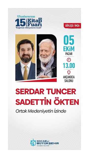 Kocaeli Kitap Fuarı, Edebiyat ve Sanat Dünyasının Önemli İsimlerini Ağırlayacak