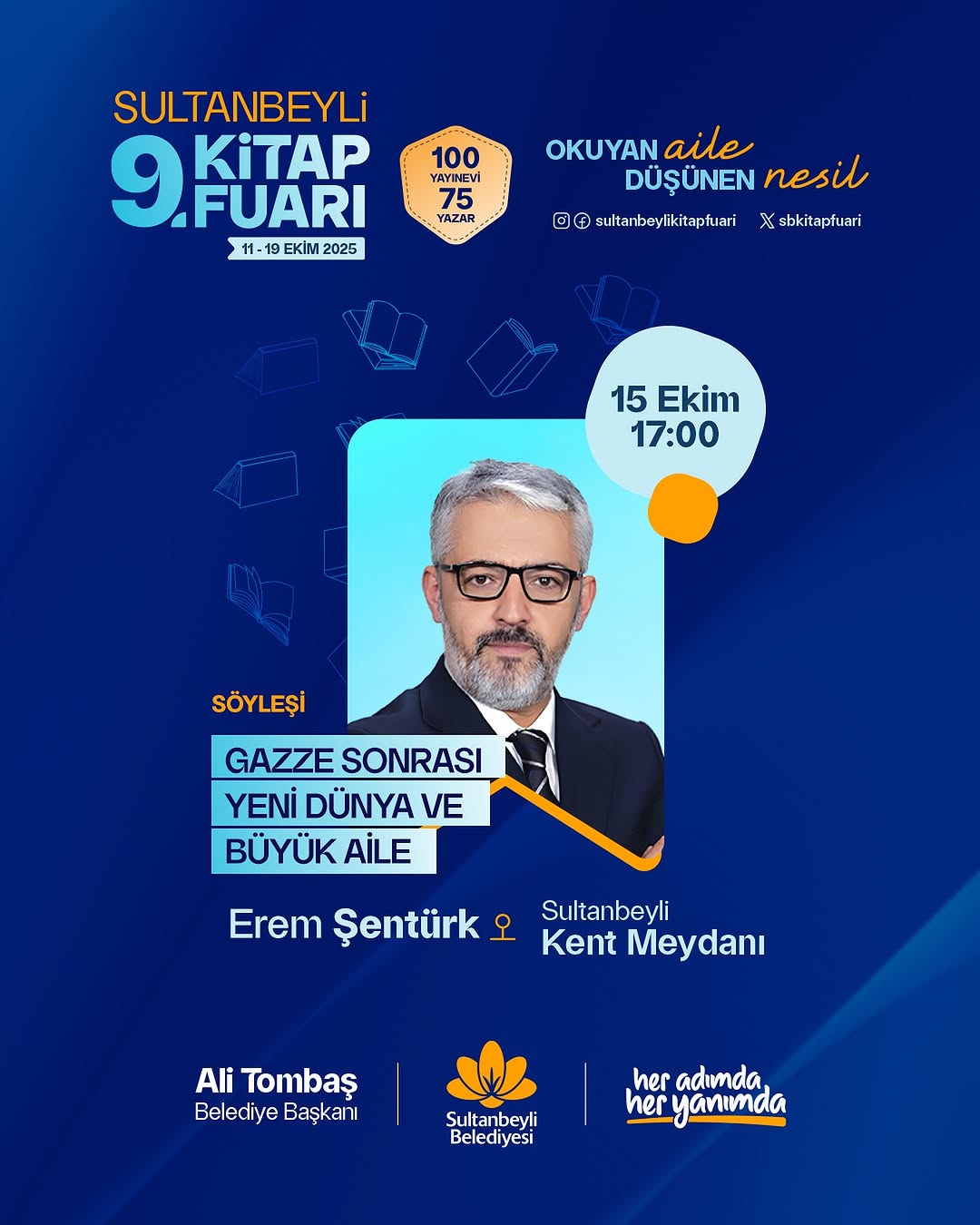 Erem Şentürk, Sultanbeyli 9. Kitap Fuarı'nda Okurlarıyla Buluşacak