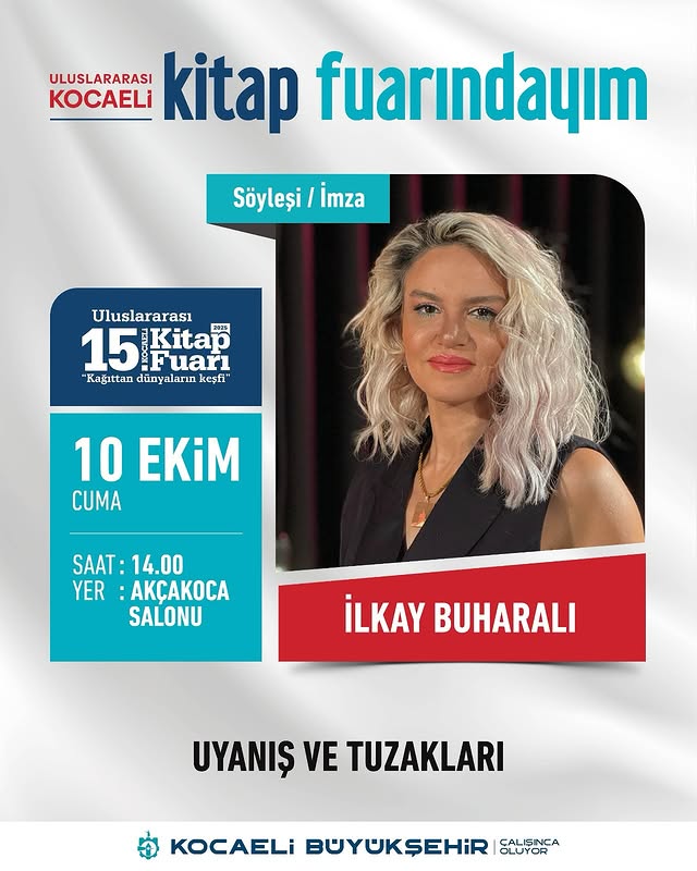 15. Uluslararası Kocaeli Kitap Fuarı 10 Ekim'de Kapılarını Açıyor