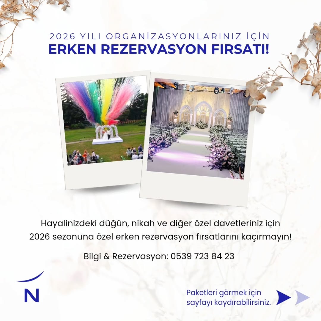Novotel Trabzon'da Özel Etkinlikler İçin Erken Rezervasyon Dönemi Başladı