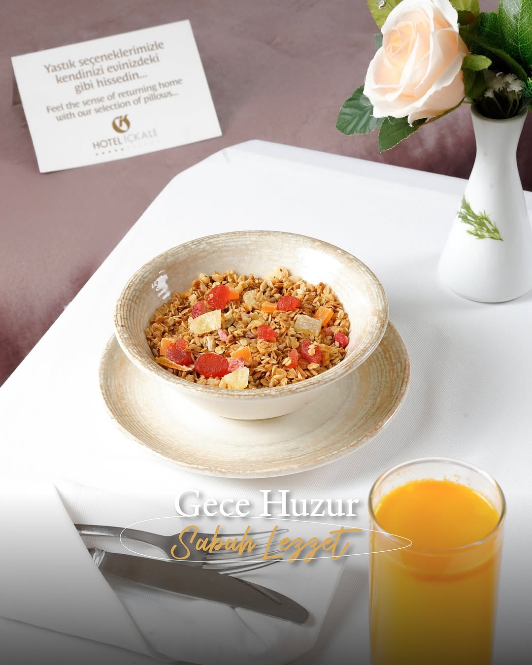 Hotel İçkale'de Konfor ve Lezzet Bir Arada