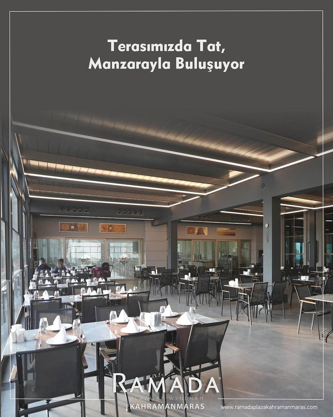 Ramada Plaza Kahramanmaraş'ta Teras Restoran Deneyimi