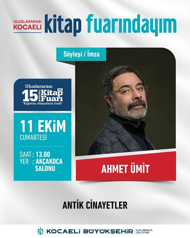 Kocaeli'de Kitap Şöleni: 15. Uluslararası Kitap Fuarı Açılıyor