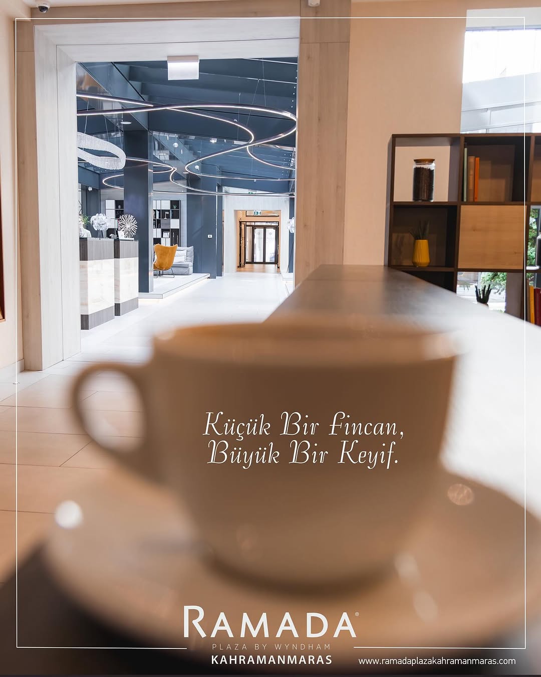 Ramada Plaza By Wyndham Kahramanmaraş'ta Konuklara Özel Çay Keyfi Sunuluyor